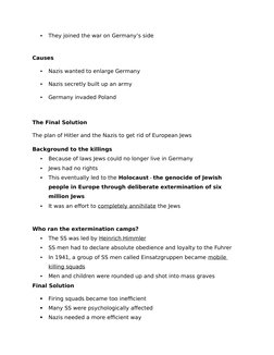 Grade 9 History: Weimar Republic & WWII | PDF | Nazi Germany | Weimar ...