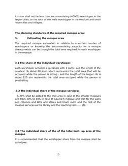 Mosque Standards.pdf Mosque Design and Capacity Guidelines | PDF