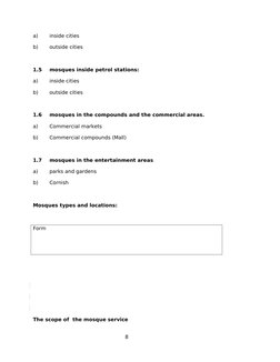Mosque Design and Capacity Guidelines | PDF