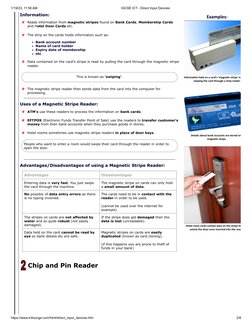 Overview of Direct Input Devices | PDF | Barcode | Optical Character ...
