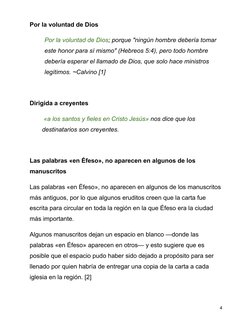 Por la voluntad de Dios
Por la voluntad de Dios; porque "ningún hombre debería tomar
este honor para sí mismo" (Hebreos 5:4),