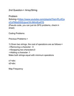 Accenture Assessment Preparation Guide | PDF | C++ | String (Computer ...