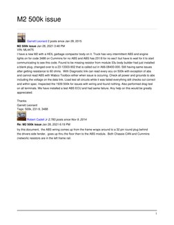 (https://www.dtnasolutions.com/people/D70ROC13) (https://www.dtnasolutions.com/people/D70GALE1)1
M2 500k issue
 Garrett Leon