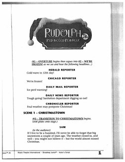 Monologues Rudolph Rudolph Script | PDF