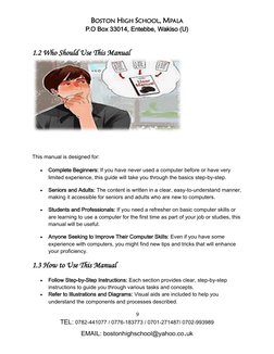 BOSTON HIGH SCHOOL, MPALA 
P.O Box 33014, Entebbe, Wakiso (U) 
  
 
9 
TEL: 0782-441077 / 0776-183773 / 0701-271487/ 0702-993