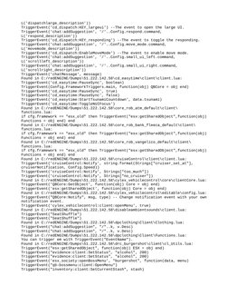 FiveM RedEngine Trigger Events Guide | PDF | Software | Computing