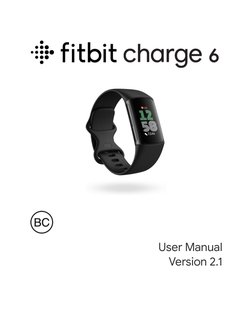 Fitbit Charge 6 User Manual | PDF | Fitbit | Sleep