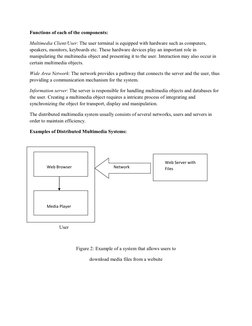 Multimedia Server Example Distributed Multimedia System Overview | PDF | Multimedia | Server ...