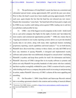 5 
_____________________________________________________________________________ 
COMPLAINT 
1 
2 
3 
4 
5 
6 
7 
8