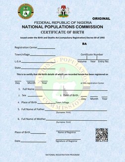ORIGINAL 
NATIONAL REGISTRATION PROGRAM  
 
 FEDE
