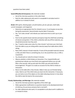 ADOS 2 Module 3 Overview and Tasks | PDF | Toys | Conversation