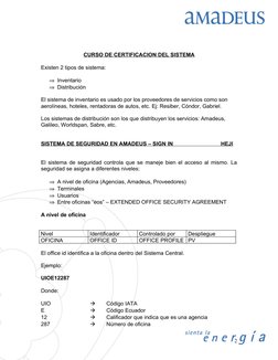 CURSO DE CERTIFICACION DEL SISTEMA
Existen 2 tipos de sistema:
⇒Inventario
⇒Distribución
El sistema de inventario es usado po