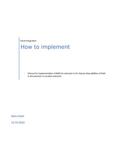 Implementing BADI for SAP Extractors | PDF | Computer Engineering ...