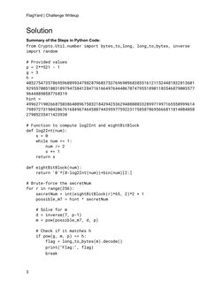 FlagYard CTF Cryptography Writeup | PDF | Cryptography | Arithmetic