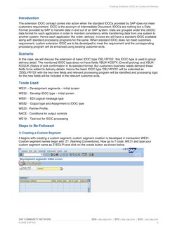 Delivery Idoc Example IDOC Example | PDF | Electronic Data Interchange | Computer Data