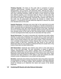 BPI Scoring and Interpretation Guide | PDF | Anxiety | Major Depressive ...