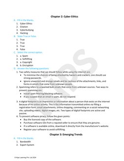 Class 8 Computer Book Solutions | PDF | Computer Network | Mobile App
