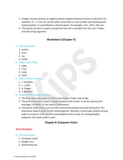 Class 6 Byte Code Computer Solutions | PDF | Computer Vision ...