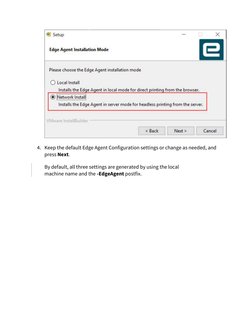 Installing and Updating Edge Agent For Network Printing - Kinetic 2024 ...