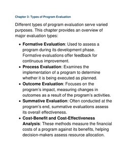 Program Evaluation: A Practical Guide | PDF | Evaluation | Program ...