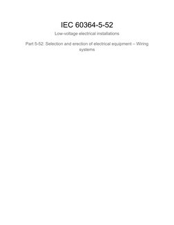 IEC 60364-5-52 Wiring Systems Guide | PDF | Electrical Wiring ...