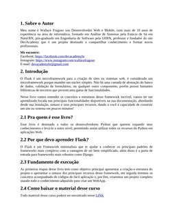 1. Sobre o Autor
Meu nome é Wallace Fragoso sou Desenvolvedor Web e Mobile, com mais de 10 anos de
experiência na área de inf