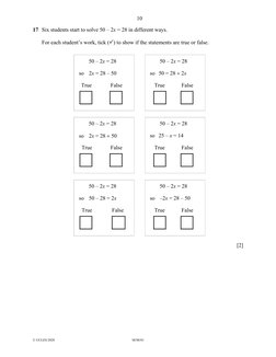 Cambridge Stage 8 Maths Sample Test | PDF | Mathematics | Geometry