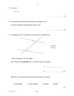 Cambridge Stage 8 Maths Sample Test | PDF | Mathematics | Geometry