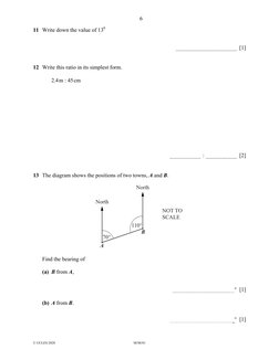 Cambridge Stage 8 Maths Sample Test | PDF | Mathematics | Geometry