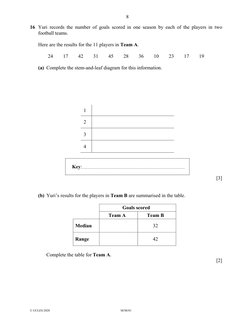 Cambridge Stage 8 Maths Sample Test | PDF | Mathematics | Geometry