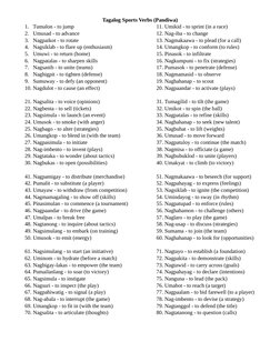 Tagalog Sports Verbs and Lingo | PDF