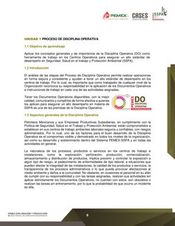 Disciplina Operativa en PEMEX-SSPA | PDF | Disciplinas | Business
