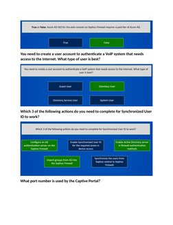 Sophos Firewall Exam Insights and FAQs | PDF | Firewall (Computing ...