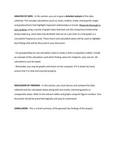CSEC Mathematics SBA Guidelines 2025 | PDF | Mean | Chart