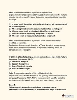 Class 10 AI Solutions Set 4 | PDF | Machine Learning | Artificial ...