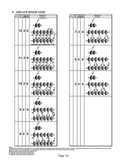 Crane Block Reeving Diagrams Guide | PDF | Crane (Machine) | Rope