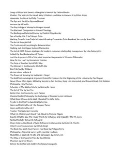 Songs of Blood and Sword: A Daughter's Memoir by Fatima Bhutto
Chatter: The Voice in Our Head, Why It Matters, and How to Har