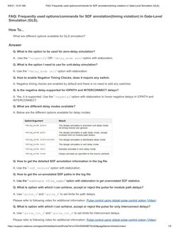 Sdf File Annotation SDF Annotation Options for GLS | PDF | Software Development | Computer ...