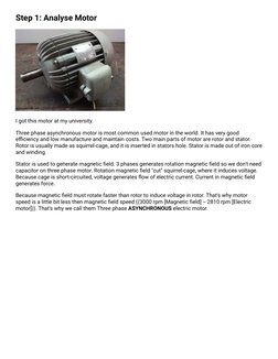 3 Phase Motor Rewinding Guide | PDF | Electric Motor | Electricity