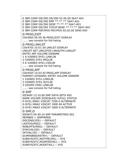 Mainframe Command Reference Guide | PDF | Command Line Interface | Booting