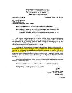 Overview of RELHS for Retired Railway Employees | PDF | Retirement ...