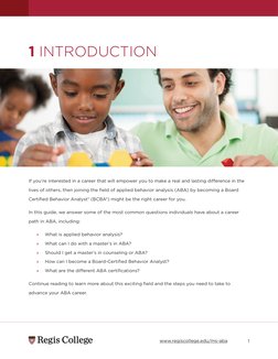 1
1 INTRODUCTION
If you’re interested in a career that will empower you to make a real and lasting difference in the 
lives o