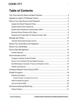Cohesity Data Cloud Security Hardening Guide | PDF | Security ...
