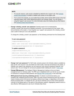 Cohesity Data Cloud Security Hardening Guide | PDF | Security ...