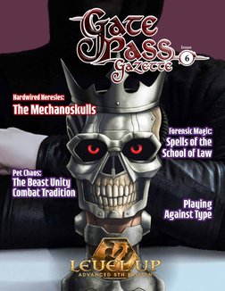 6
Issue
Hardwired Heresies:  
Hardwired Heresies:  
The Mechanoskulls
The Mechanoskulls
Forensic Magic:  
Forensic Magic:  
S