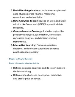 Business Analytics: Decision-Making Guide | PDF | Analytics | Data Analysis