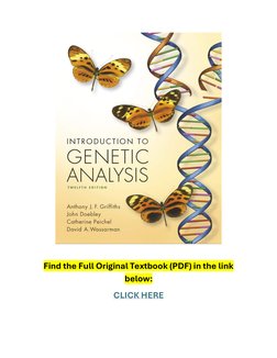 Introduction to Genetic Analysis 12th Ed. | PDF | Gene | Genetics