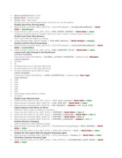 
Black and Bold Text = Code

Brown Text = Default Value

Green Text = New Value
Quickly press the Start Engine button 3 ti