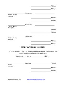 _________________________________ Address
_________________________________ Address
_____________________________ Signature
_