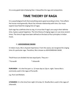Time Wise Raga Ustad Mushtaq Ali Khan: Legacy of Ragas | PDF | Chordophones | Musical ...